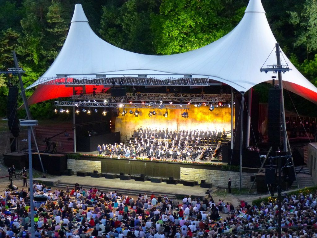 waldbühne, concert, berlin philharmonic orchestra