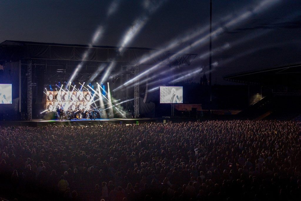 concert, stage, event