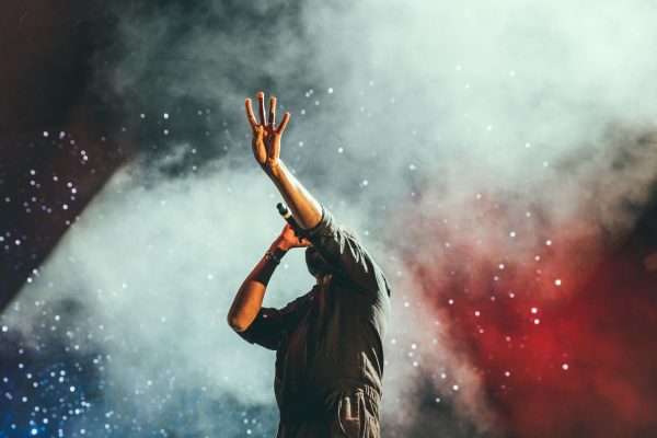 concert, singer, singing
