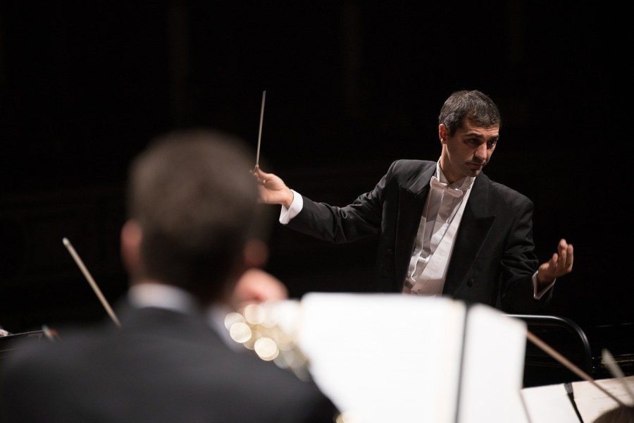 conductor, andrea vitello, concert