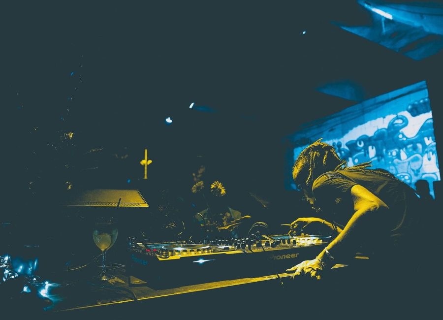 dj, music, party